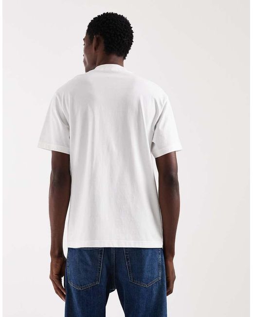 Fred Perry White Box Graphic Logo T-shirt for men