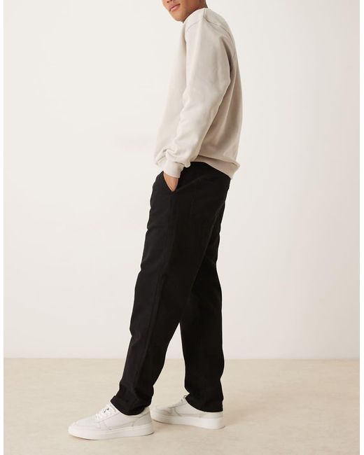 ASOS Natural Straight Pull On Chinos for men