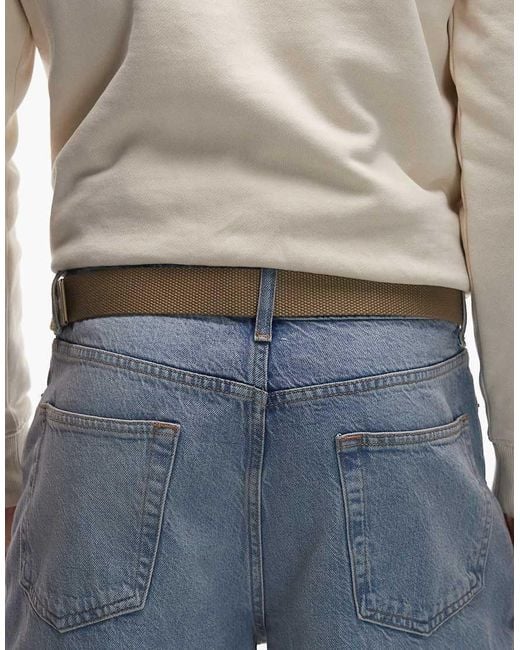 Cintura Chiaro Con Logo A C di Carhartt in Blue da Uomo