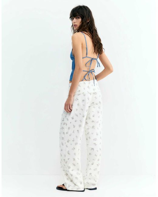 Pull&Bear White – hose