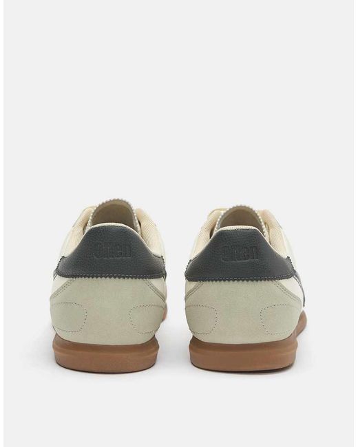 Pull&Bear Natural Retro Trainers for men