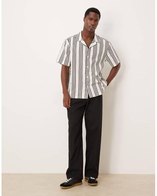 ASOS Multicolor Relaxed Revere Shirt for men