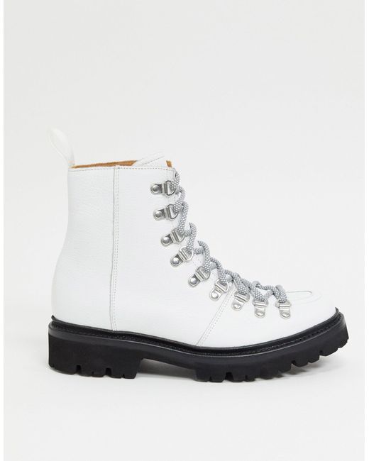 grenson nanette white