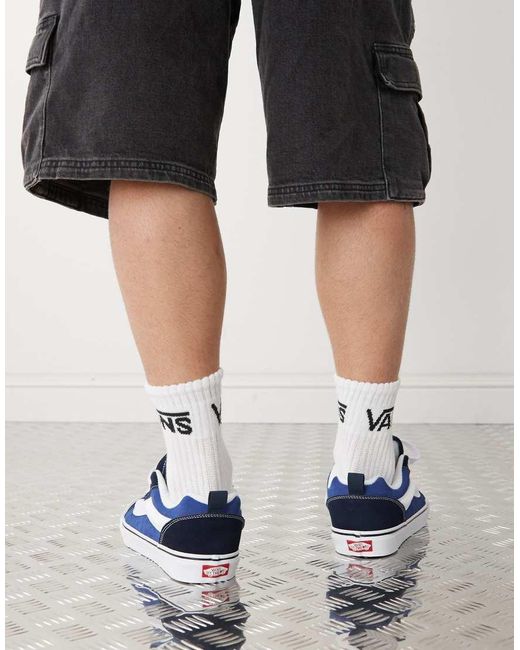 Vans Blue Knu Skool Chunky Sneakers for men