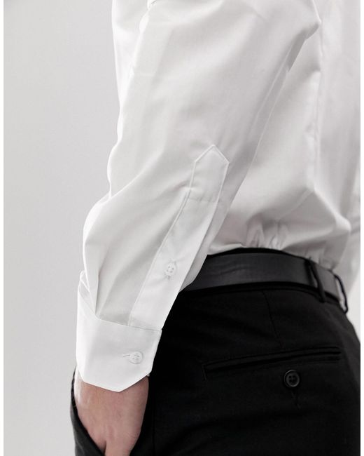 moss extra slim fit shirts