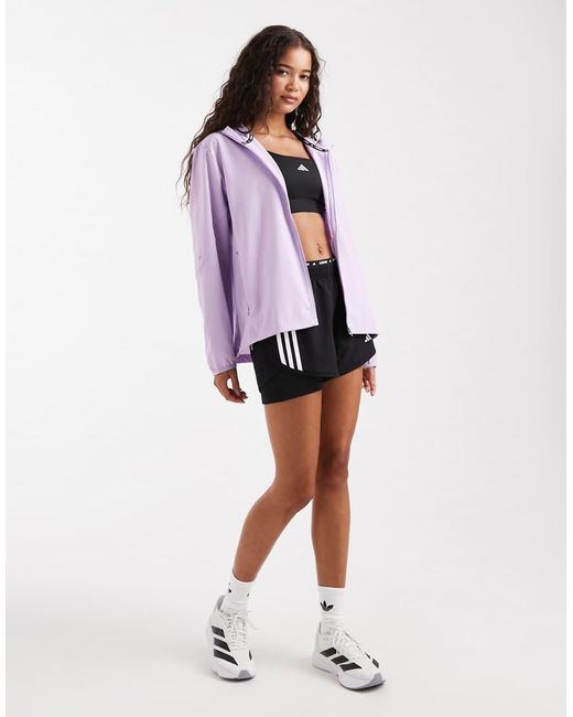 Adidas Originals Purple Adidas Running Run It Jacket