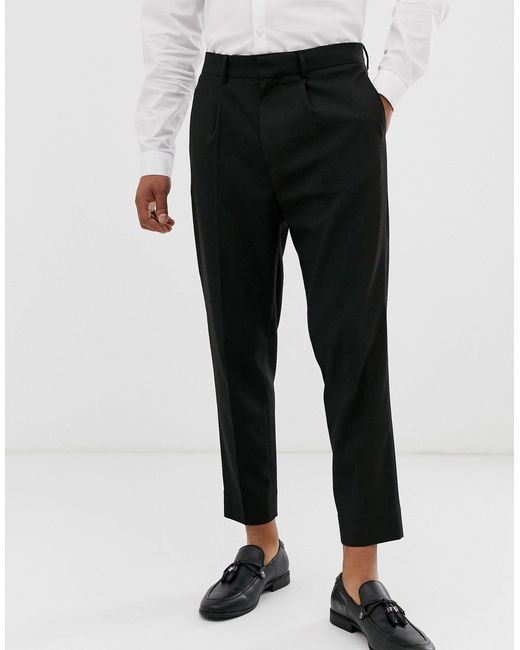 mens tapered smart trousers