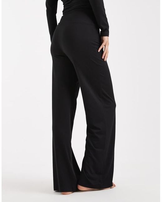Miss Selfridge White Sculpted Wide Leg Pants