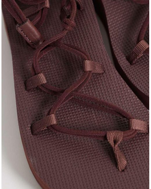 Teva Brown Midform Infinity Sandals
