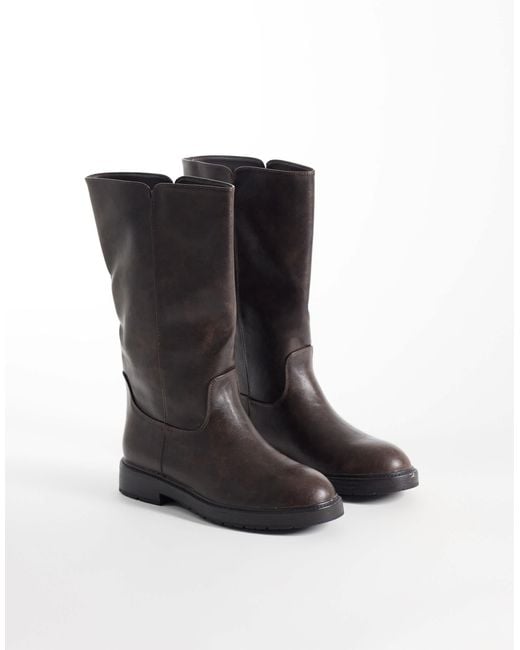 SEQWL Black Mickey schlupf-stiefeletten