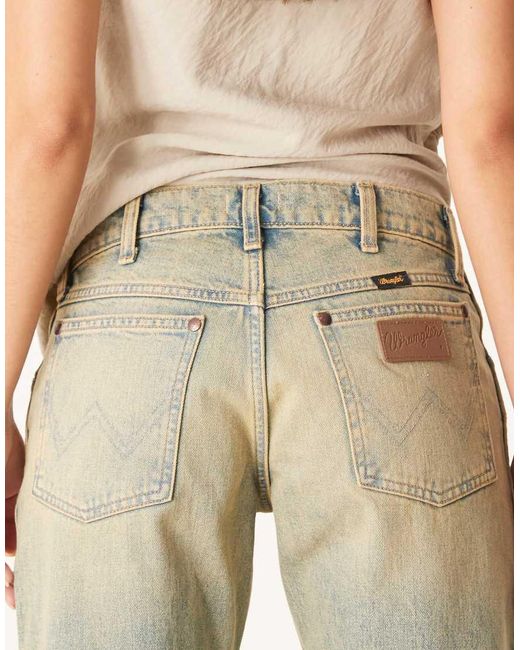 Wrangler Natural Low Rise Cowboy Straight Fit Jean