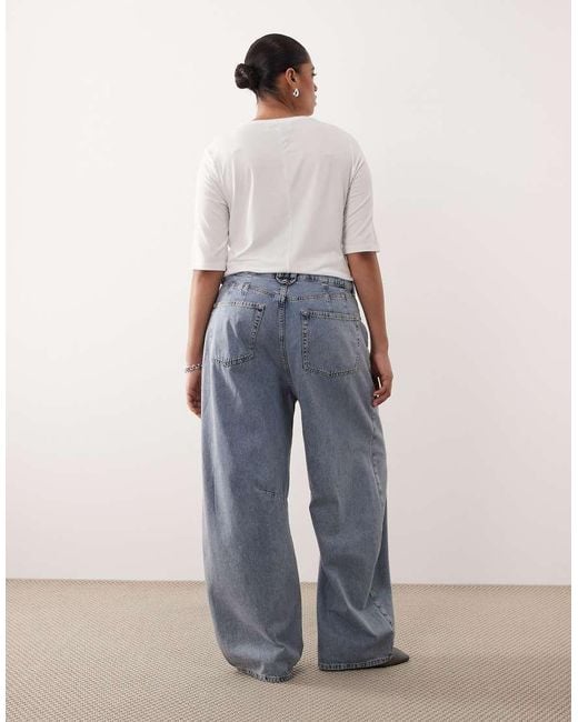 ARRANGE Blue Curve Sydney Denim Barrel Leg Jean