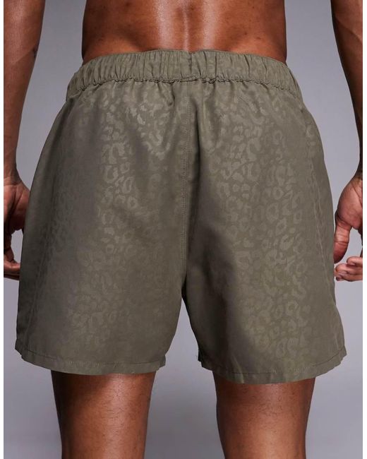 ASOS Gray Swim Shorts for men