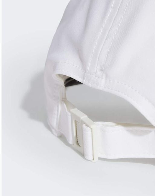 Adidas Originals White Aeroready B-Ball Cap
