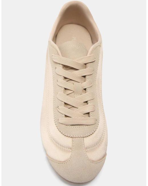 Pull&Bear Natural Fabric Trainers