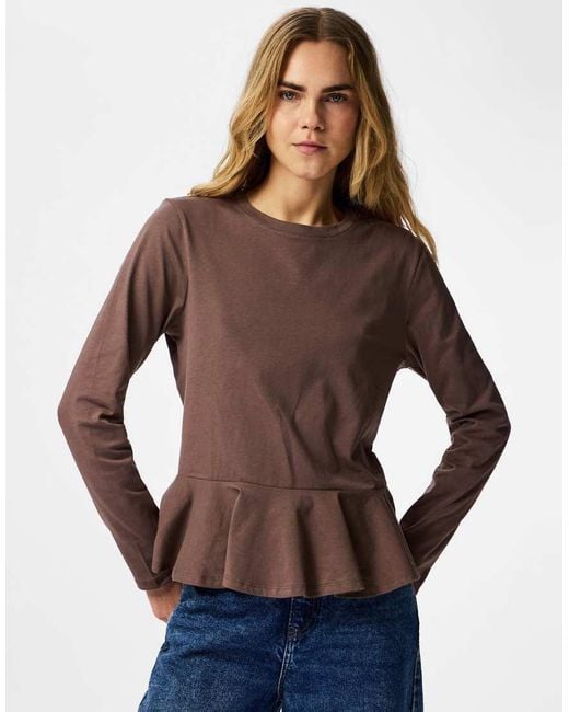 Pieces Brown Top