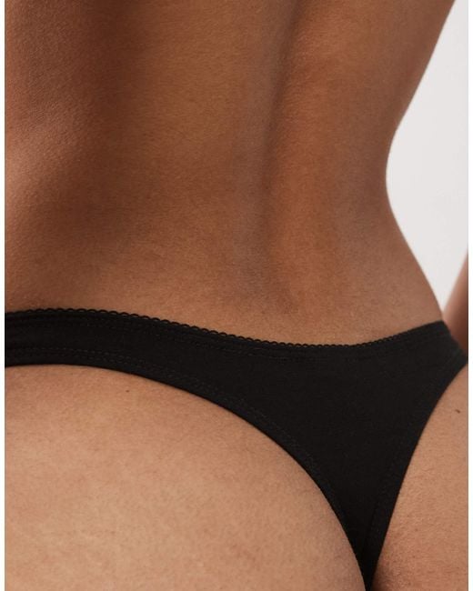 Cotton On Black Baumwoll-string