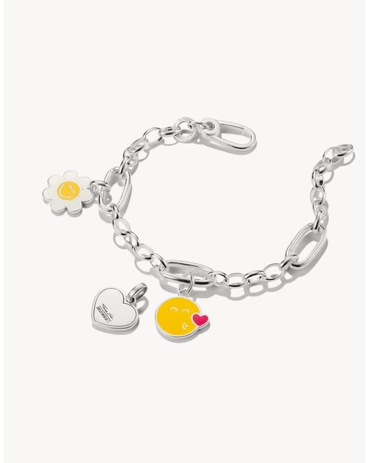 Thomas Sabo Metallic Smileyworld Kiss Charm Pendant Connect