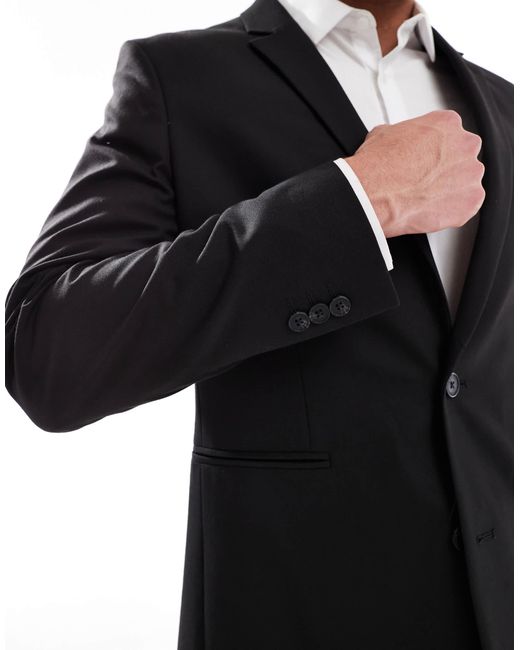 ASOS Black Regular Suit Jacket for men