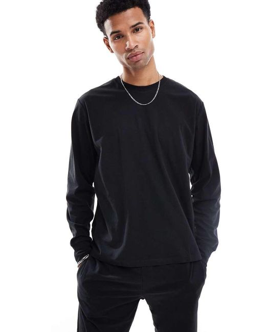 Jack & Jones Black Lounge Set for men