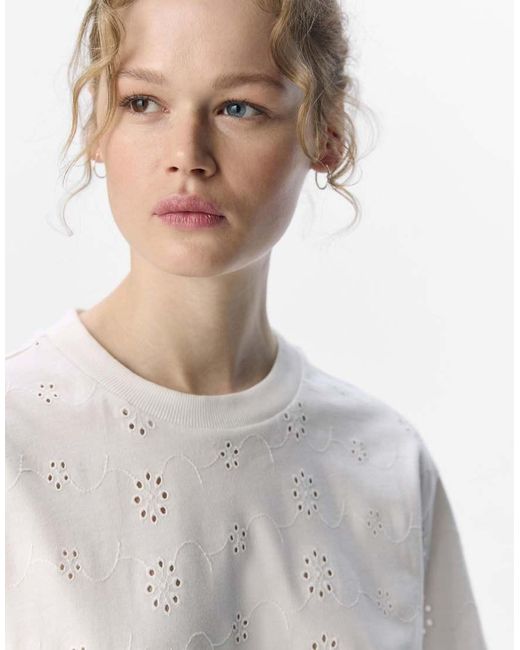 Camiseta De Object de color White