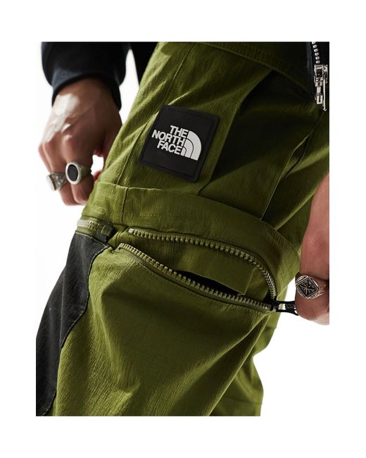 Pantalones cargo verde oliva y negros convertibles nse The North Face de hombre de color Green