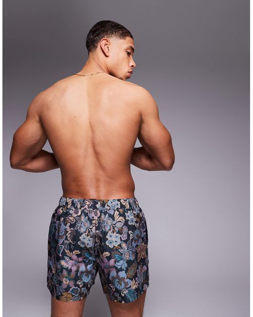 ASOS Blue Swim Shorts for men
