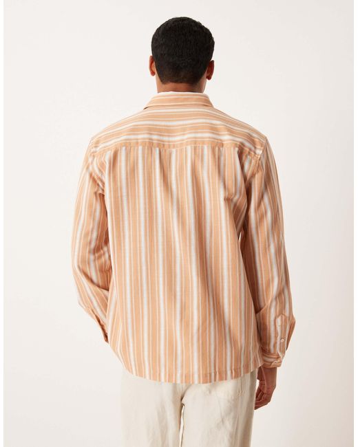 ASOS – regular-fit-hemd in Natural für Herren