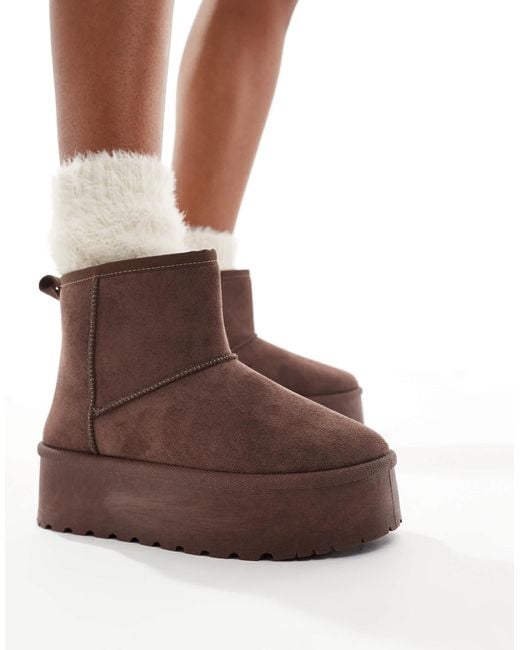 SEQWL Brown – stiefel