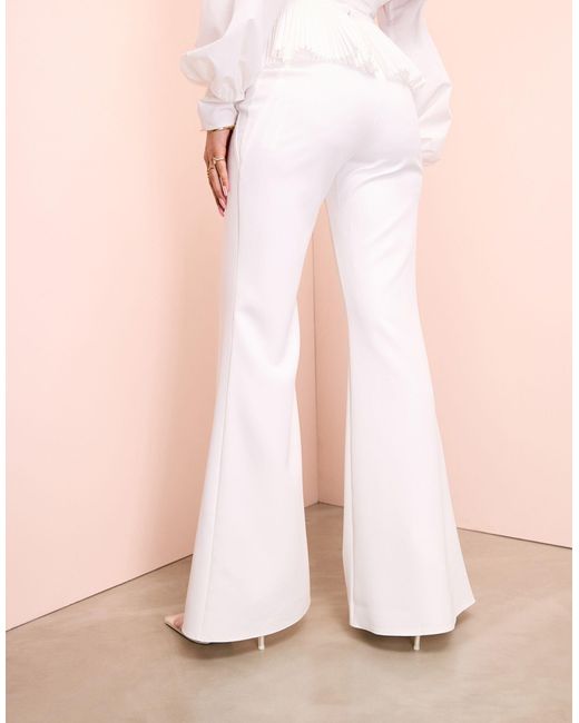 ASOS Pink Sexy Flare Trousers