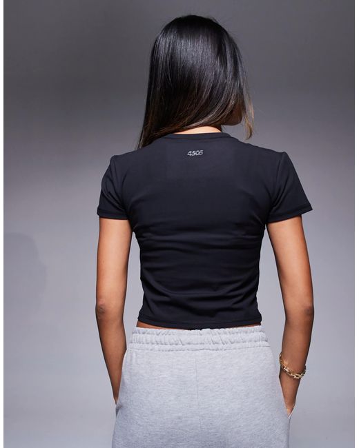 4505 Blue – icon – weiches, knapp geschnittenes studio-t-shirt