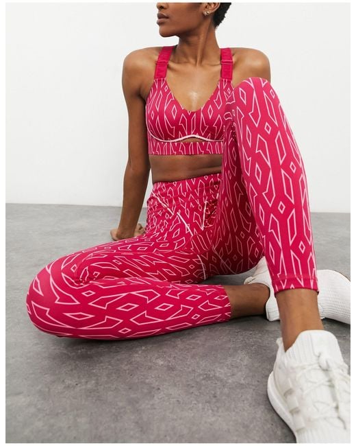Ivy Park Pink Adidas X Monogram leggings
