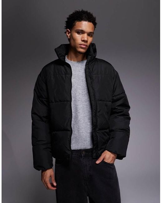 ADPT Gray Padded Puffer Jacket for men