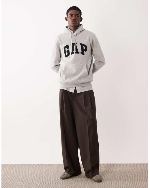 Gap Natural Logo Over Head Hoodie for men