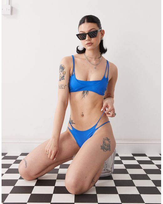 Weekday Blue – bikinioberteil