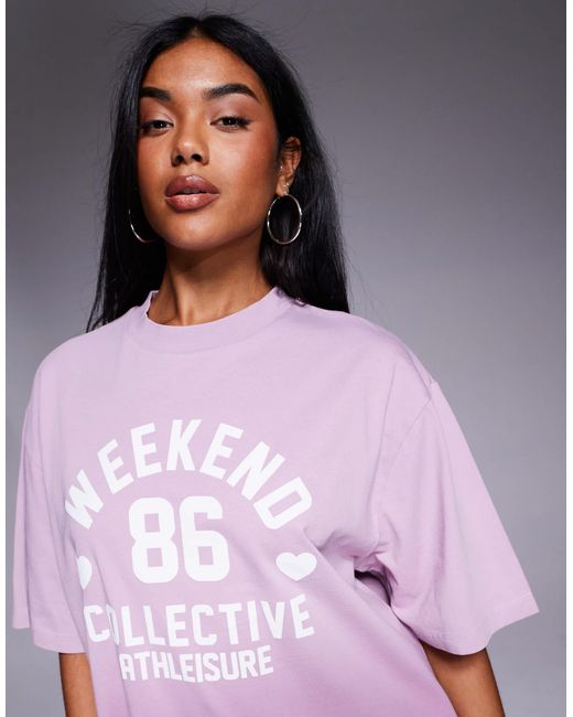 ASOS Purple Weekend collective – t-shirt