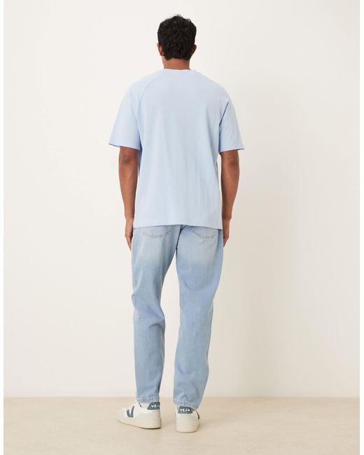 ASOS Blue Tapered Jean for men
