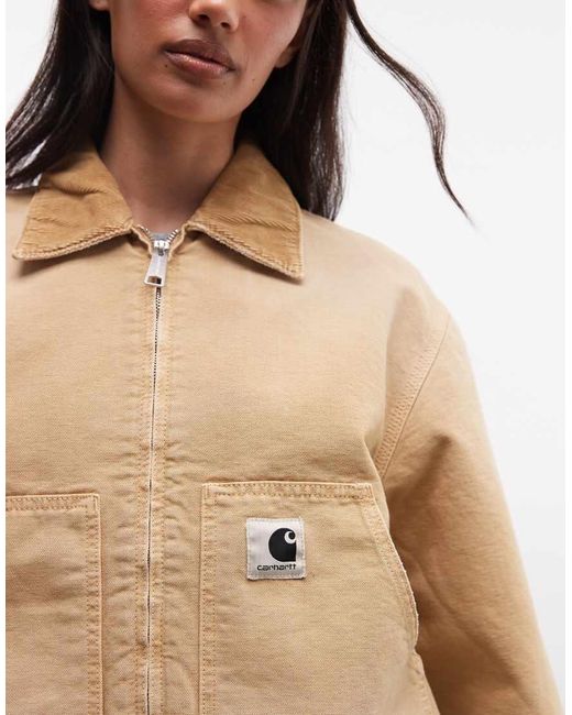 Carhartt Blue Og Arcan Double Zip Jacket