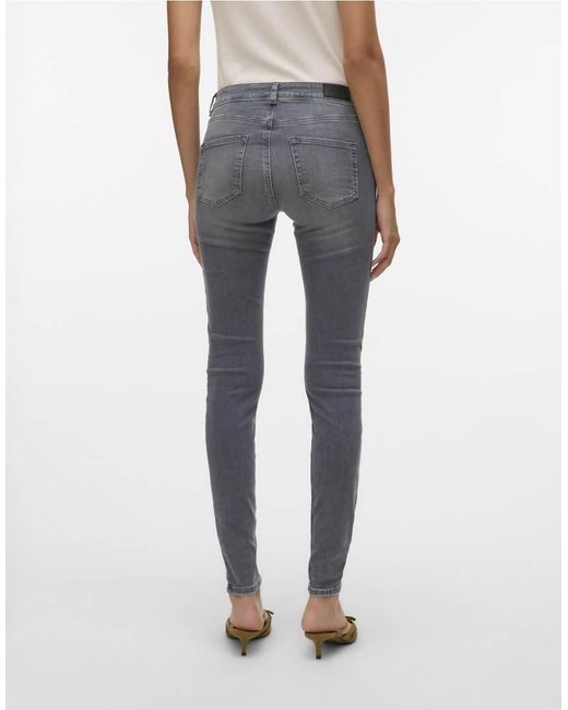 Vero Moda White Slim Fit Jeans