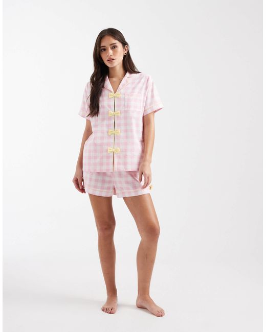 Ensemble Loungeable en coloris Pink