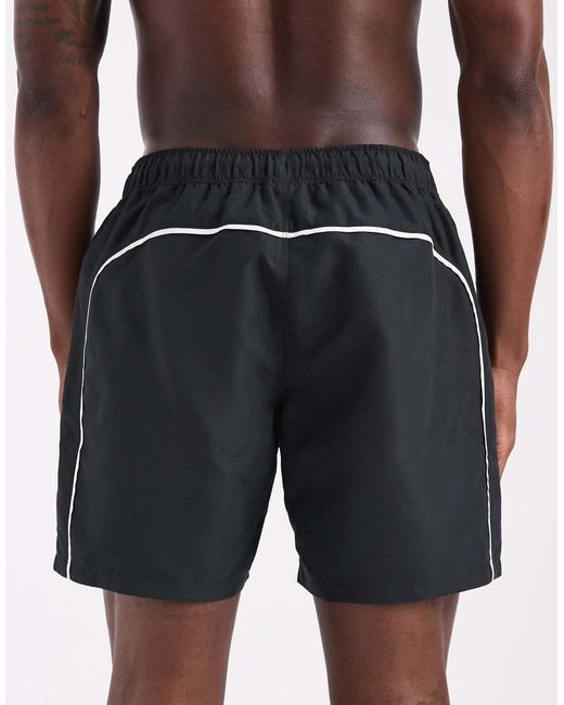 ASOS Black Swim Shorts for men