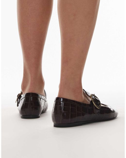 Ballerines babies en cuir & Other Stories en coloris Brown