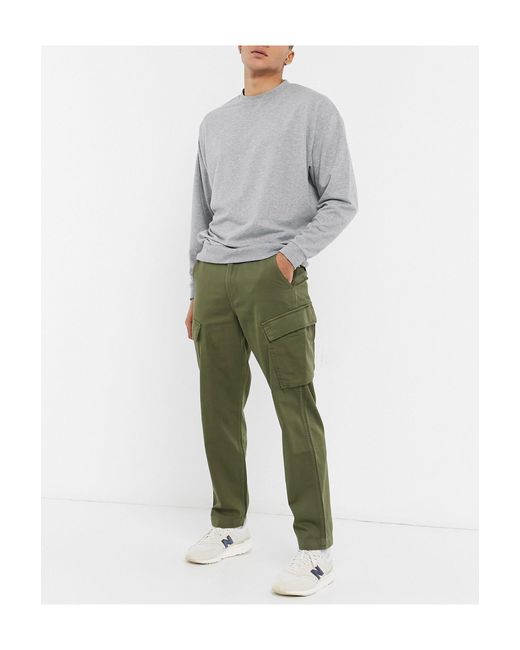Levi's Green Xx Taper Cargo Ii With Pockets for men