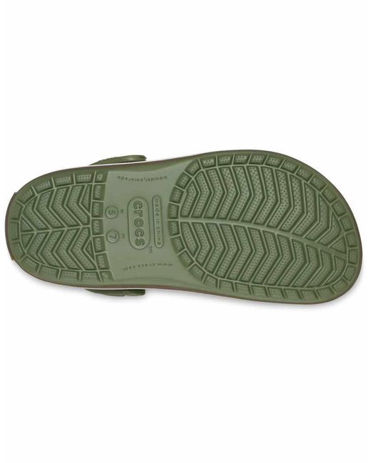 CROCSTM Green Crocband Gum Clog for men