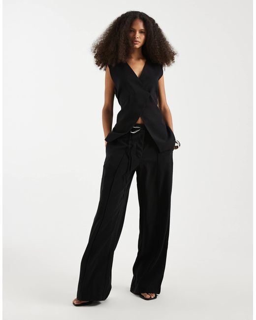 Gilet Object en coloris Black