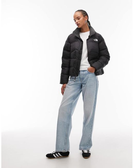 The North Face Gray Saikuru Logo Puffer Jacket