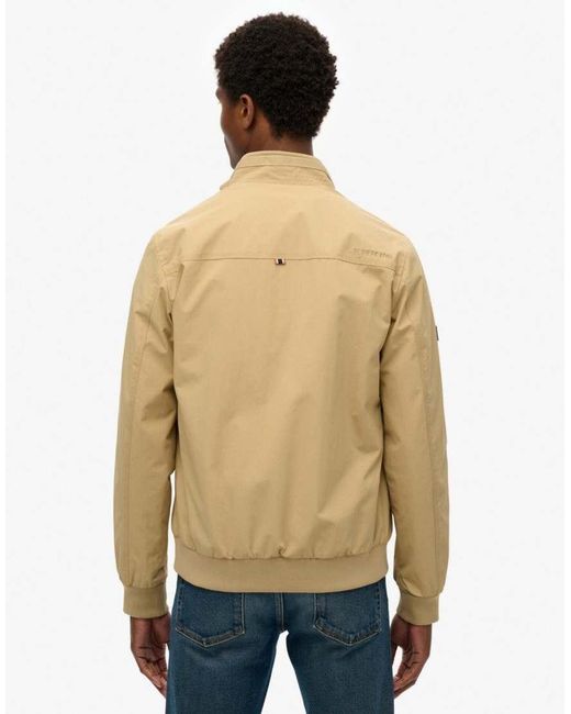 Superdry Natural Nylon Harrington Jacket for men