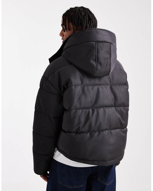 Kapuze Jacken Herren Asos ASOS – Oversize-pufferjacke Aus