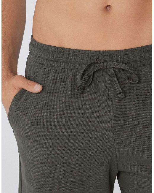 Tezenis Green Piqué Shorts for men
