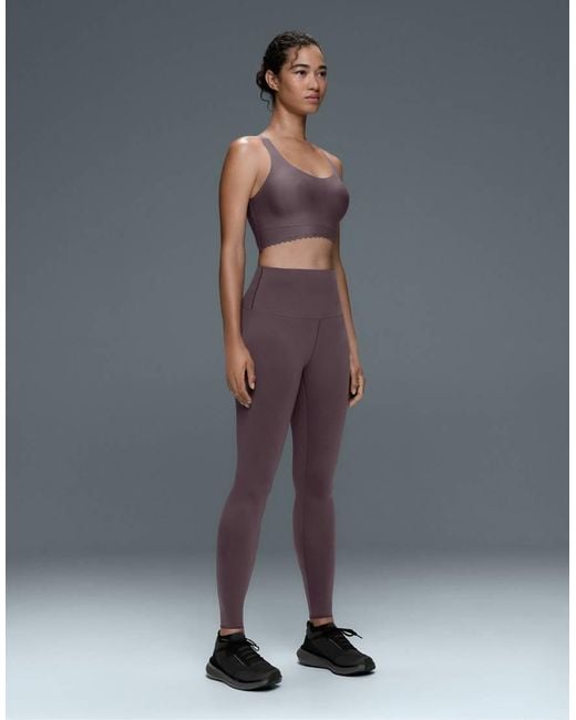 Oysho Gray Perfect-Adapt Medium-Support Sports Bra